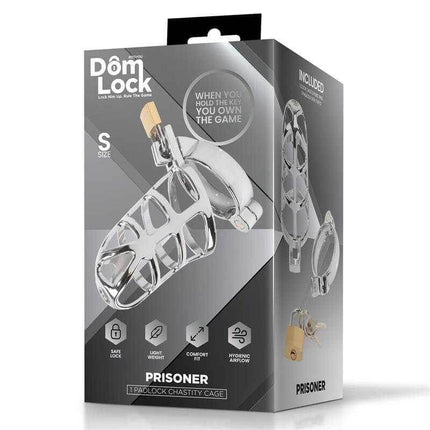 Chastity Cage S by Domlock - Penis Lock for Submission