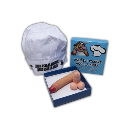 Chef Hat Brooch and Stimulator Set