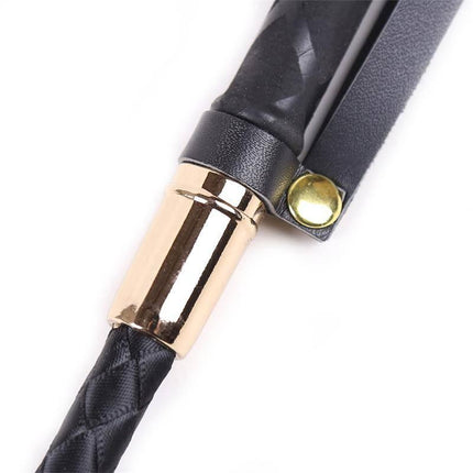 Classic Metal Crop Black and Golden