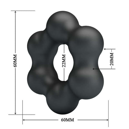 Clauzell Cock Ring Silicone Mod 10