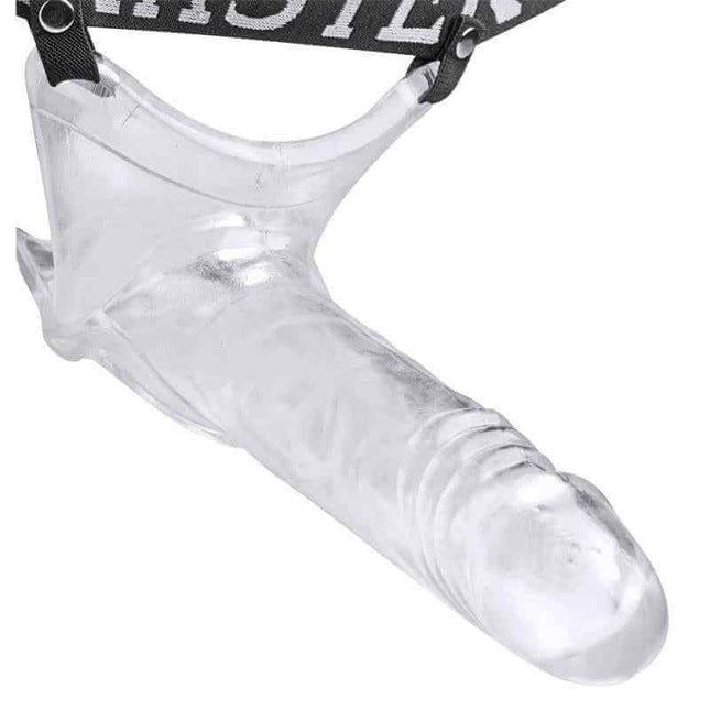Grand Mamba XL Jockstrap with Hollow Transparent Dildo