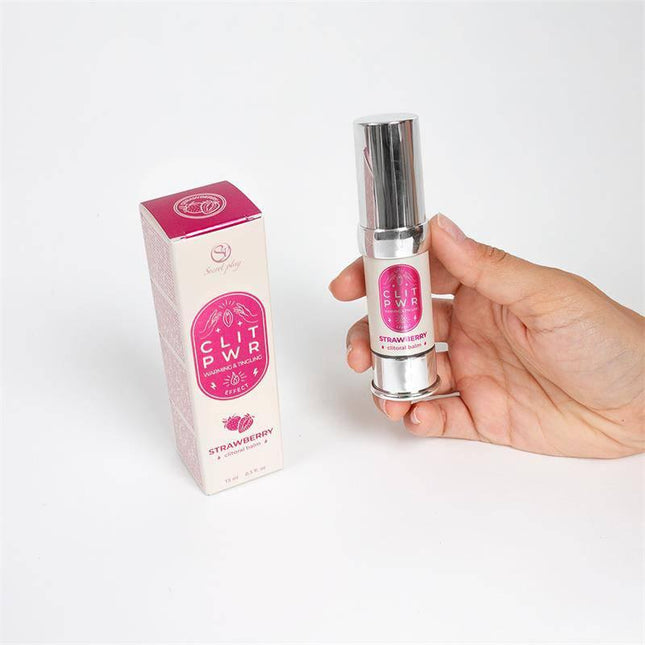 Clit Pwr Clítoris stimulating balm Strawberry 15 ml