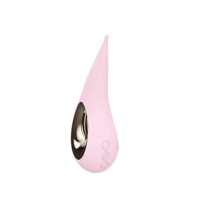 Pink Clitoris Stimulator Lelo Dot with ergonomic design and rechargeable waterproof features