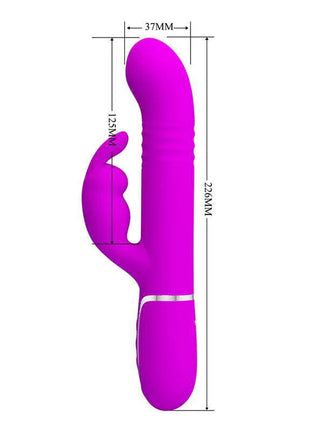 Coale Thrusting and Rotating Rabbit Vibrator USB
