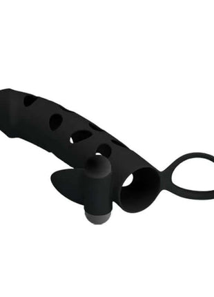 Cock Sleeve with Bullet Black
