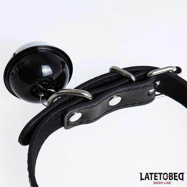 Collar with Bell Black Adjustable