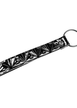 Collar with Leash Sapphire Vegan Leather