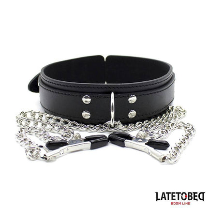 Collar with Nipple Clamps