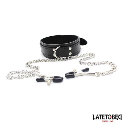 Collar with Nipple Clamps