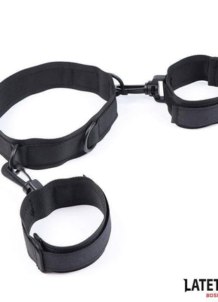 Collar with Wrist Restraints Nylon
