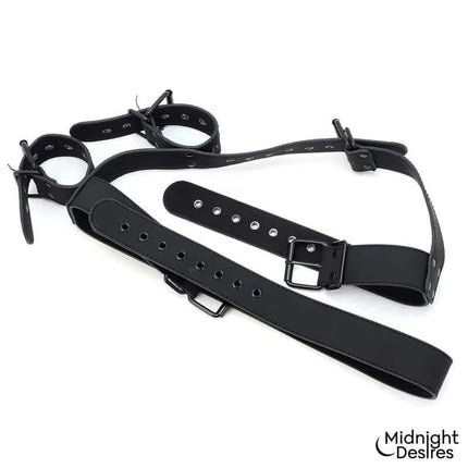 Collar and Wrist Cuffs Body Restraint Set