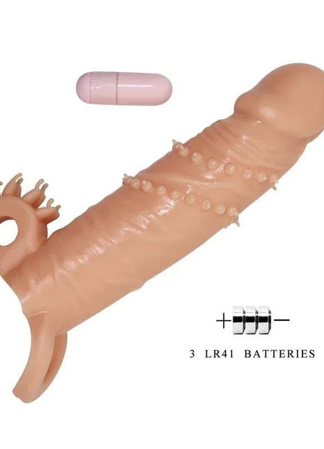 Connor Pennis Sleeve 6.7 ultra-soft body-safe silicone textured sleeve for intimate play
