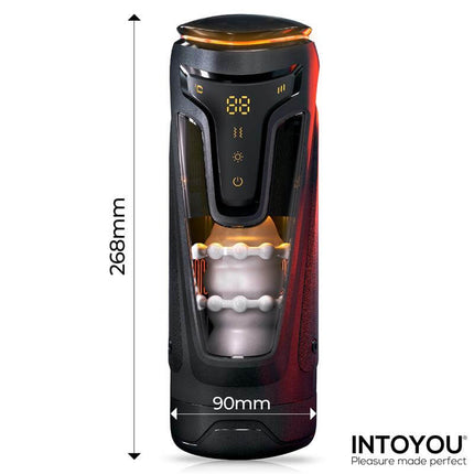 Conor Male Masturbator with Thrusting, Vibration and Heat Function
