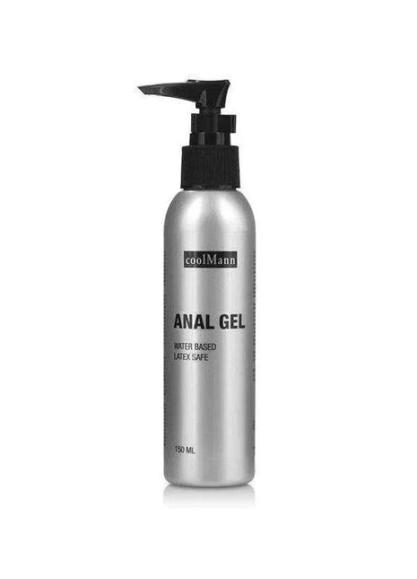 CoolMann Anal Gel 150 ml water-based lubricant bottle