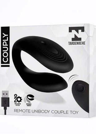 Couply Couple Toy with Remote Control USB Unibody Liquid Silicone