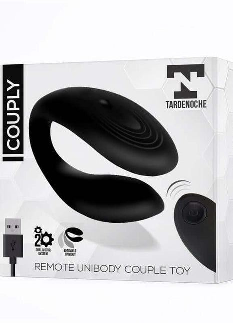 Couply Couple Toy with Remote Control USB Unibody Liquid Silicone