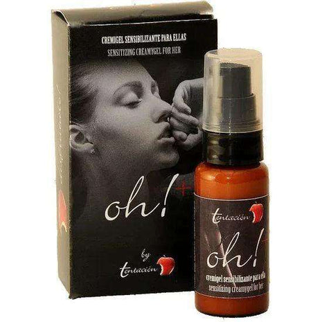 Oh! Cremigel multi-orgasmic gel for her 30 ml bottle enhancing female arousal