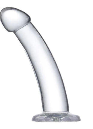 Curved Dildo Crystal Material 16 cm