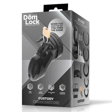 Custody Chastity Cage for Control and Submission