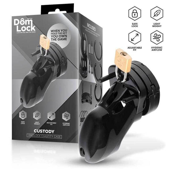 Custody Chastity Cage for Control and Submission