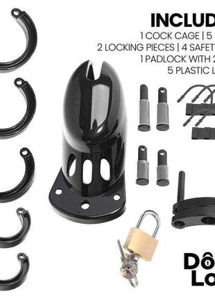 Custody Chastity Cage for Control and Submission