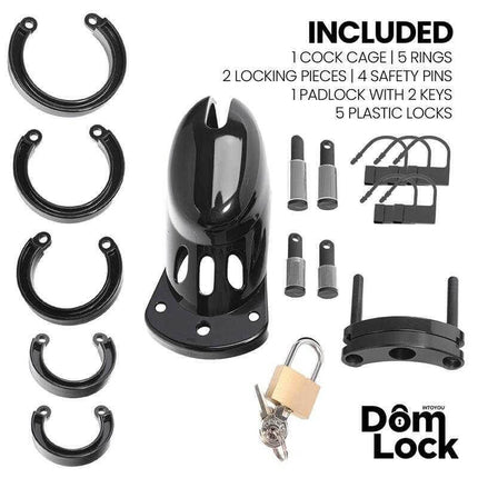 Custody Chastity Cage for Control and Submission