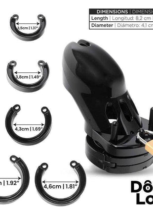 Custody Chastity Cage for Control and Submission