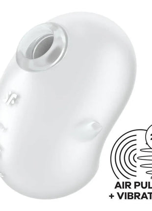 Cutie Ghost Air Pulse Vibrator Clear