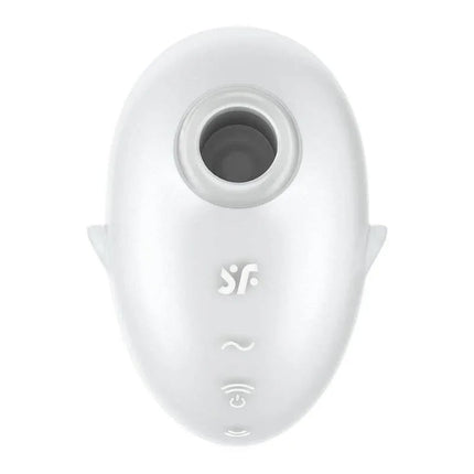 Cutie Ghost Air Pulse Vibrator Clear