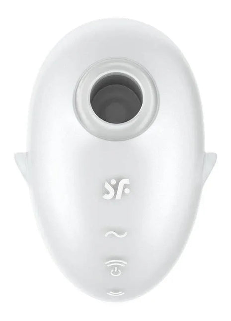 Cutie Ghost Air Pulse Vibrator Clear