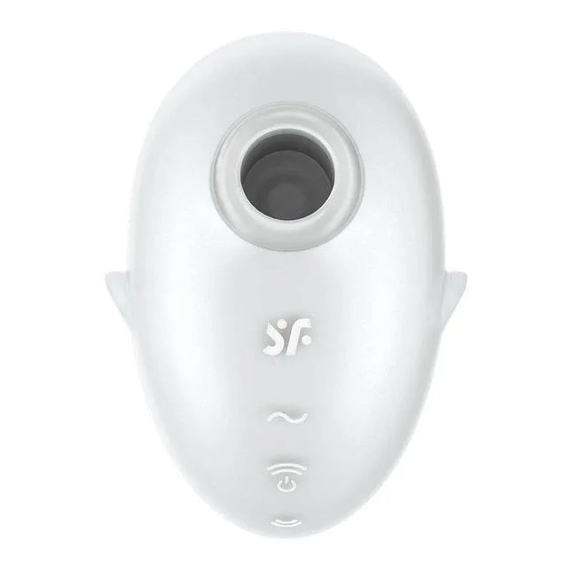 Cutie Ghost Air Pulse Vibrator Clear
