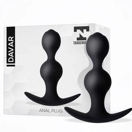 Davar Anal Plug Silicone - Bulbous Head