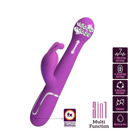 Thrusting and Rotation Vibrator Twinkled Dejon