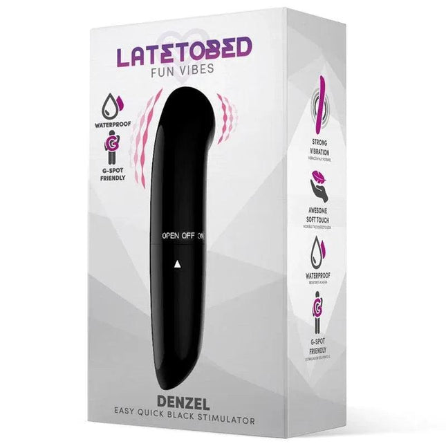 Denzel Stimulator Easy Quick Black handheld device for muscle relaxation and quick rejuvenation