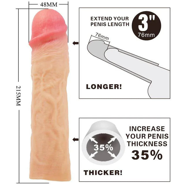 Derek Extended Penis Sleeve