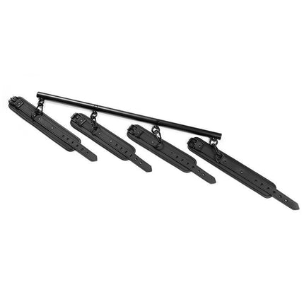 Detachable Rigid Spreader Bar 4 Detachable Neoprene Vegan Leather Cuff