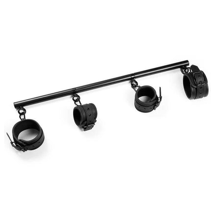 Detachable Rigid Spreader Bar 4 Detachable Neoprene Vegan Leather Cuff