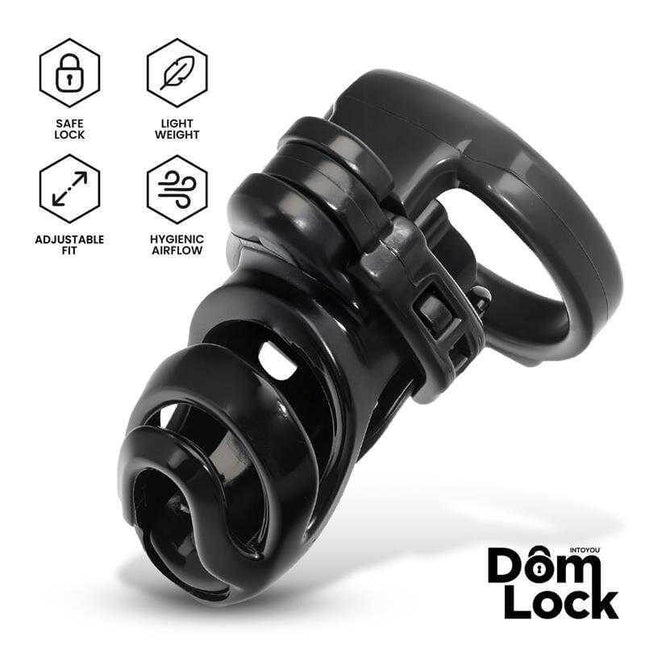 Detention Chastity Cage for Prince Albert Piercing