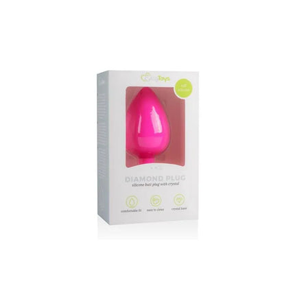 Diamond Plug Large - Pink