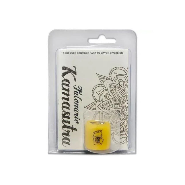 Dice set and kamasutra checkbook