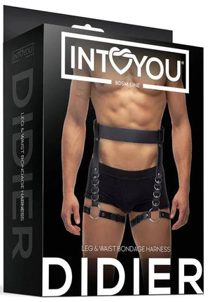 Didier Leg and Waist Bondage Harness Adjustable
