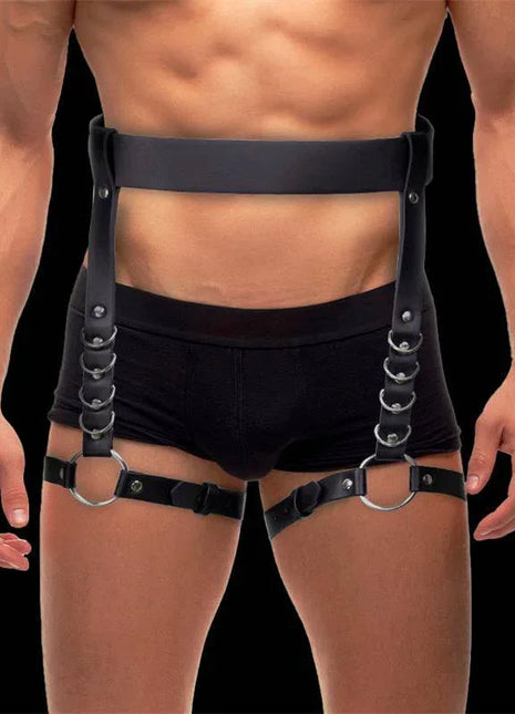 Didier Leg and Waist Bondage Harness Adjustable