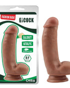 Dildo Dual Density Fashion Dude 6.9 Tan - Secretsextoys.store