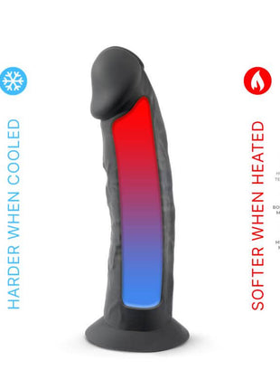 Dildo Dual Density Mod. 2 - 7.5 Black