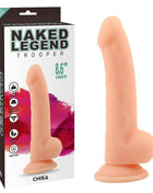 Dildo Gold Digger 8.9 Liquid Silicone Flesh