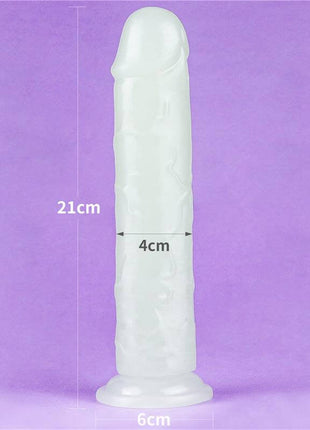 Dildo Lumino 8 Blue Light