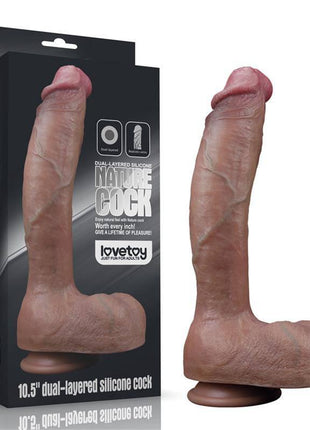 Dildo Nature 10.5 Dual Layer