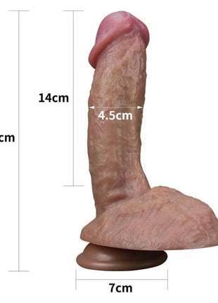 Dildo Nature 7.5 Dual Layer