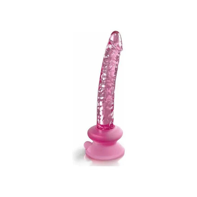 Glass Dildo No.86 high-quality elegant curved glass toy for intimate pleasure and temperature play
