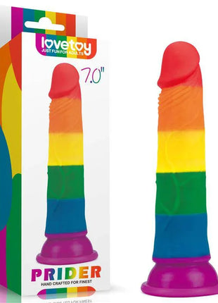 Dildo Prider 7 Liquid Silicone LGBT